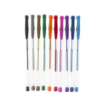 Metallic Gel Pens 10 Pack
