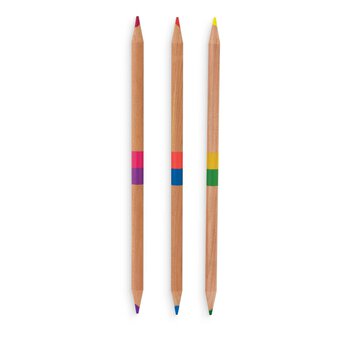 Double-Ended Coloured Pencils 12 Pack