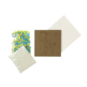 Giraffe Mosaic Coaster Kit