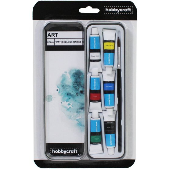 Watercolour Tin Set 6ml 8 Pieces image number 3