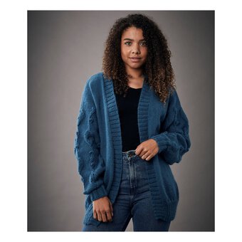 Knitcraft Autumn Leaves Cardigan Digital Pattern 0186