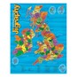 United Kingdom and Ireland Jigraphy Puzzle 100 Pieces image number 2