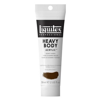 Liquitex Professional Burnt Umber Heavy Body Acrylic 59ml