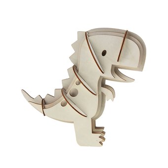 Large 3D Wooden Dinosaur Puzzle
