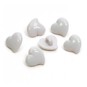 Hemline Pink Novelty Hearts Button 6 Pack image number 1