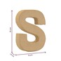 Mini Mache Letter S 10cm image number 5