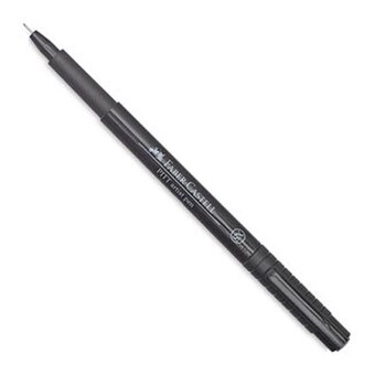 Faber-Castell Black PITT Superfine Artist's Drawing Pen 0.1mm