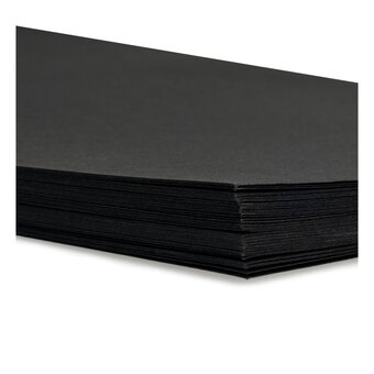 Black Card A4 50 Pack