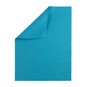 Aqua Polyester Felt Sheet A4 image number 1