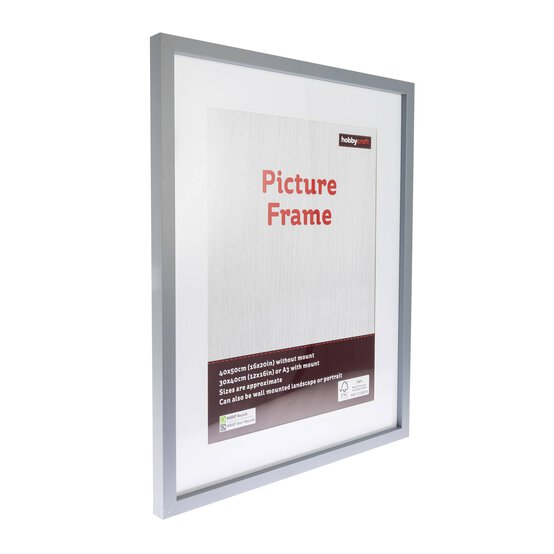 Light Grey Picture Frame 40cm x 50cm image number 1