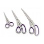 Hemline Soft Grip Scissors Set 3 Pieces image number 1