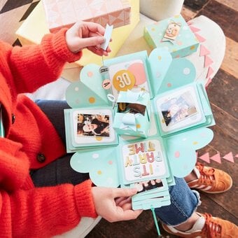 How to Make an Explosion Box Birthday Card