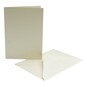 Pearlescent Cream Cards  A6 4 Pack image number 1
