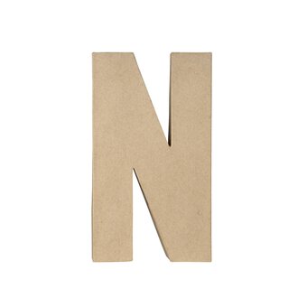 Mache Letter N 20cm