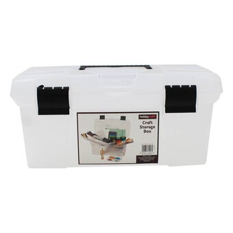 Clear Universal Craft Box 39cm x 23cm x 17cm