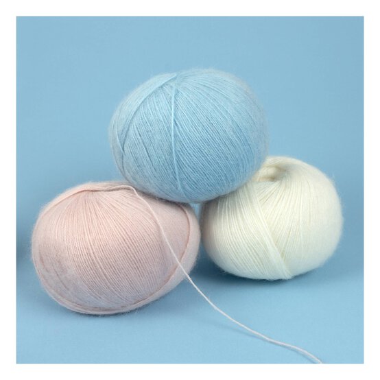 James C Brett China Blue Shhh DK Yarn 100g image number 4