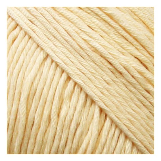 Knitcraft Yellow It's Only Natural Light DK Yarn 50g