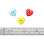 Trimits Dotty Heart Novelty Buttons 10 Pieces image number 3