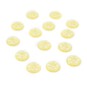 Hemline Yellow Basic Star Button 14 Pack image number 1
