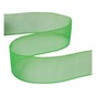 Australian Green Organdie Ribbon 20mm x 5m image number 1