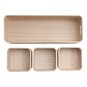 Wooden Deco Storage Set 4 Pieces image number 3