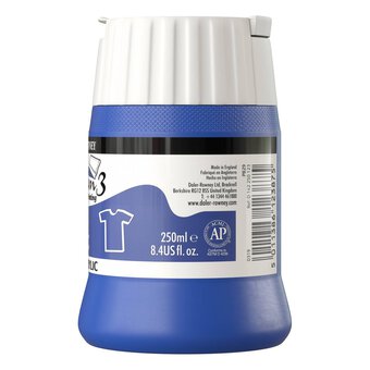 Daler-Rowney System3 Ultramarine Textile Acrylic Ink 250ml