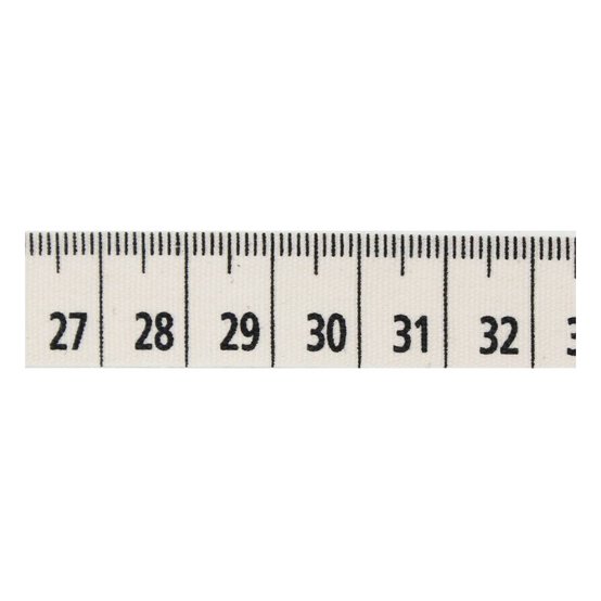 Tape Measure Natural Ribbon 15mm x 5m