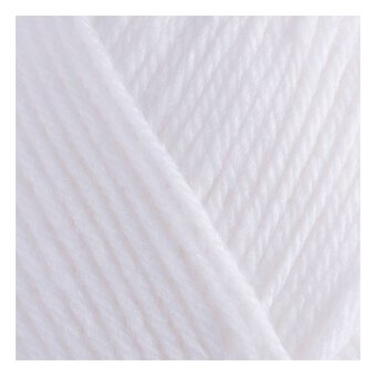 Sirdar White Snuggly DK Yarn 50g
