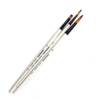 Daler-Rowney Graduate All Purpose 3 Brush Synthetic Set