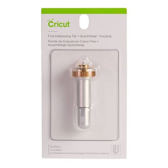 Cricut Debossing Fine Tip and QuickSwap Housing