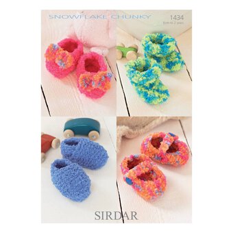 FREE PATTERN Sirdar Baby Bootees Pattern