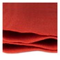 Red Polyester Felt Sheet A4 image number 2