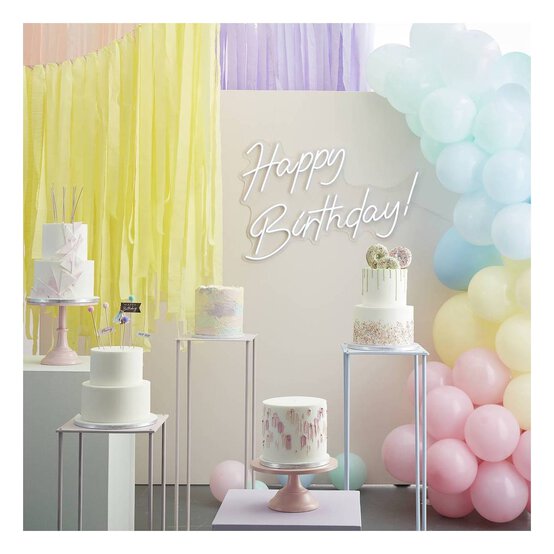 Ginger Ray Rainbow Pastel Balloon Arch image number 2