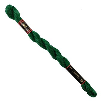 DMC Green Pearl Cotton Thread Size 3 15m (699)