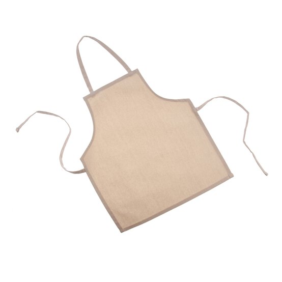 Small Kids&rsquo; Natural Cotton Apron image number 1