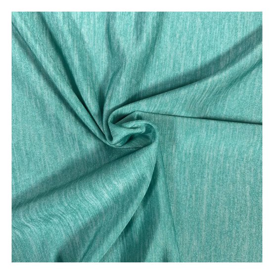 Aqua Stretch Slub Fabric by the Metre image number 1