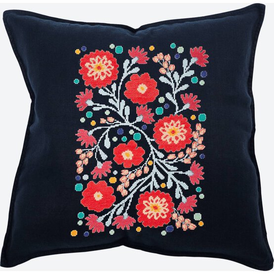 FREE PATTERN DMC Flowers Cross Stitch 0190 image number 4