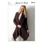 James C Brett Rustic Mega Chunky Ladies&rsquo; Cardigan Pattern JB112 image number 1