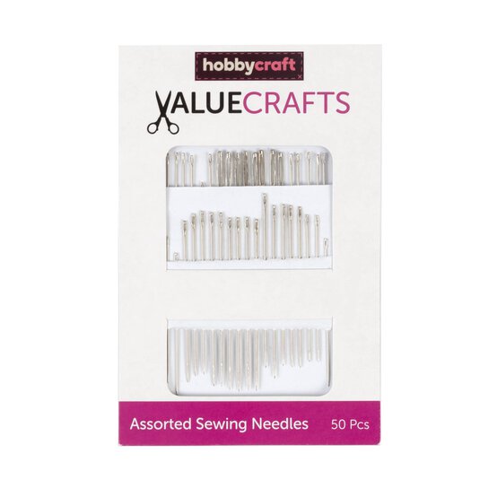 Valuecrafts Sewing Needles 50 Pack image number 1