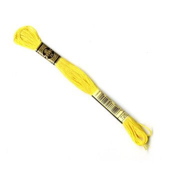 DMC Yellow Mouline Special 25 Cotton Thread 8m (726)