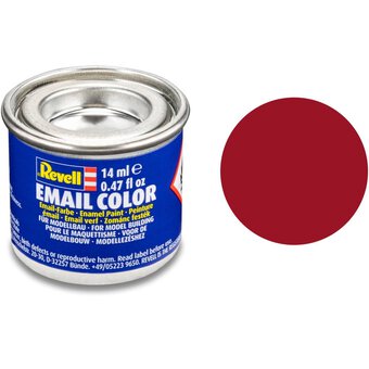 Revell Carmine Red Matte Enamel Paint 14ml (36)