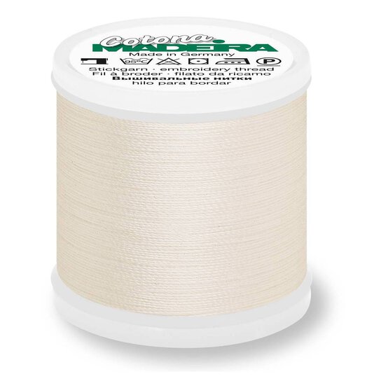 Madeira Cream Cotona 30 Thread 200m (738) image number 1