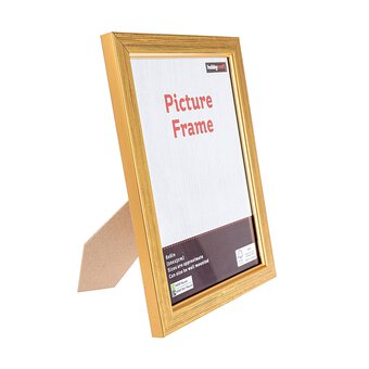 Gold Effect Picture Frame 20cm x 15cm