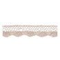 Light Gold 25mm Metallic Lace Trim by the Metre image number 2