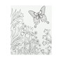 Butterfly Colour-in Canvas image number 1
