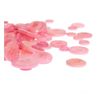 Pink Buttons Pack 50g