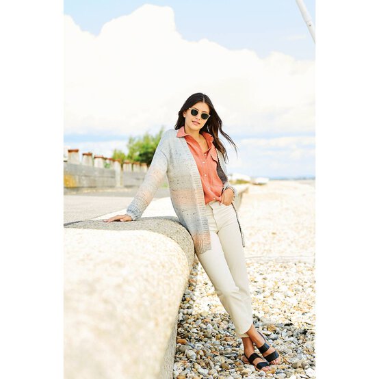 Rico Cotton Light & Long Tweed Cardigans Digital Pattern 1011 image number 3