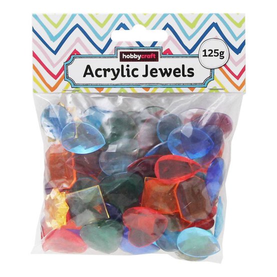 Bright Acrylic Jewels 125g image number 2