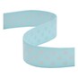 Baby Blue Spots Grosgrain Ribbon 19mm x 4m image number 1