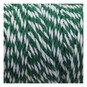 Green and White Cotton Twine 100m image number 2